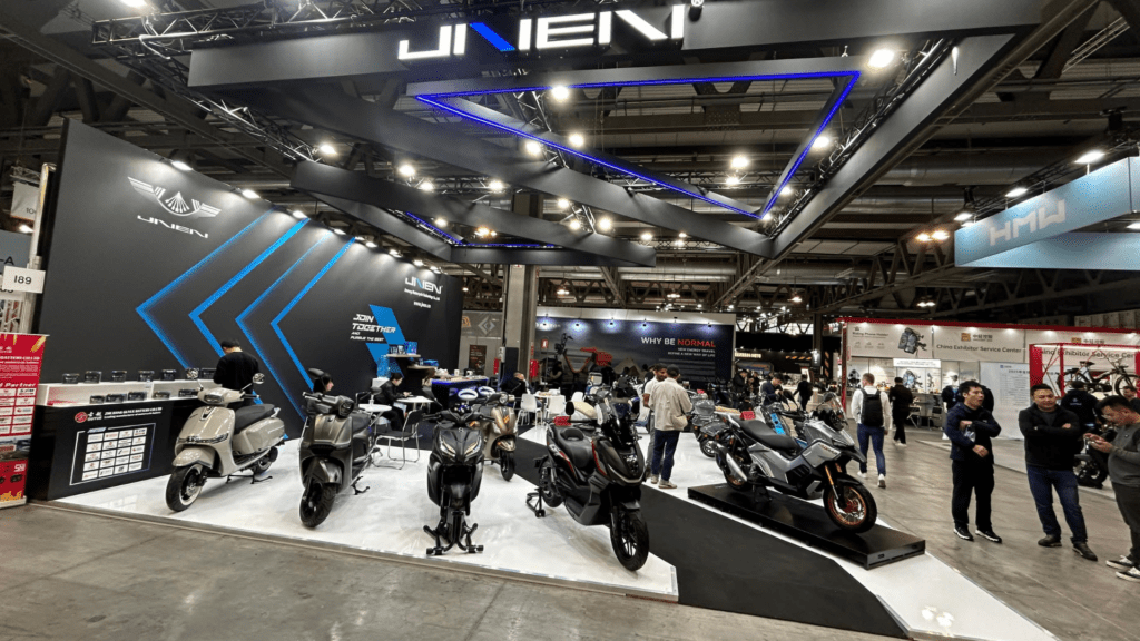 Stand espositivo realizzato da Vitera Group durante EICMA