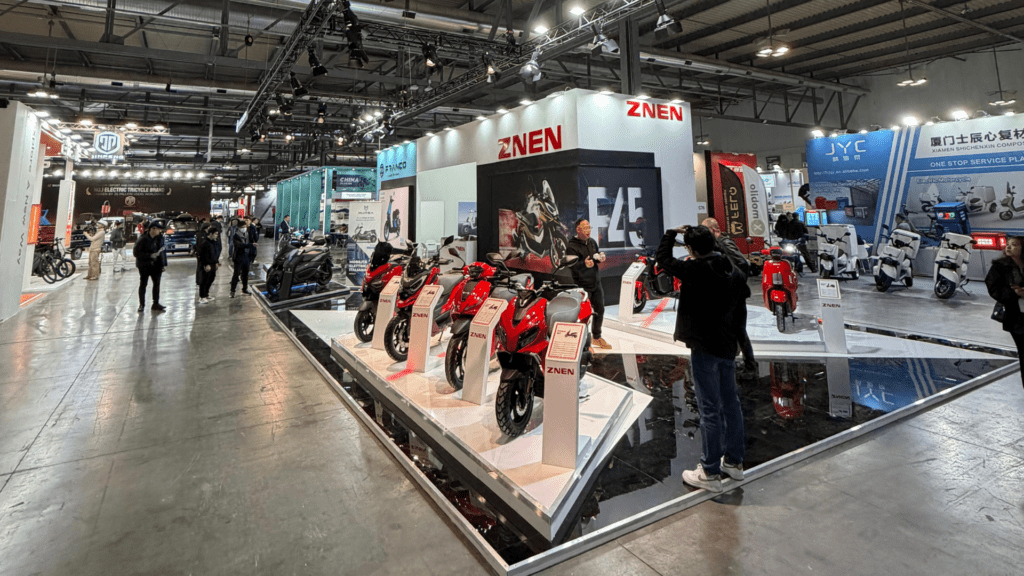 Stand espositivo realizzato da Vitera Group durante EICMA