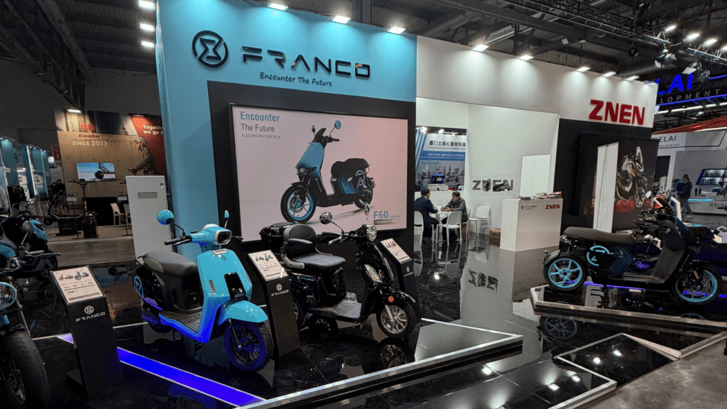 Stand espositivo realizzato da Vitera Group durante EICMA
