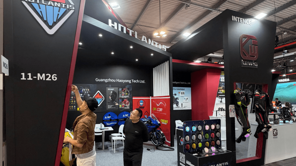 Stand espositivo realizzato da Vitera Group durante EICMA