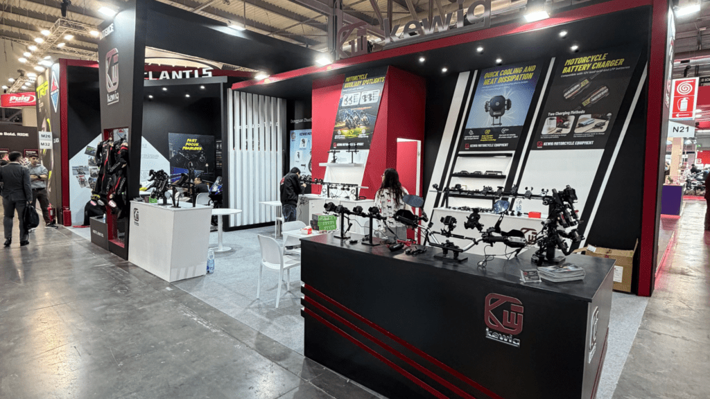 Stand espositivo realizzato da Vitera Group durante EICMA