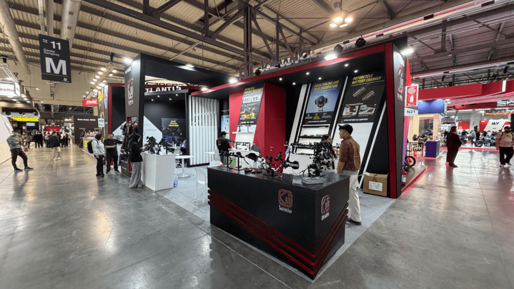 Stand espositivo realizzato da Vitera Group durante EICMA