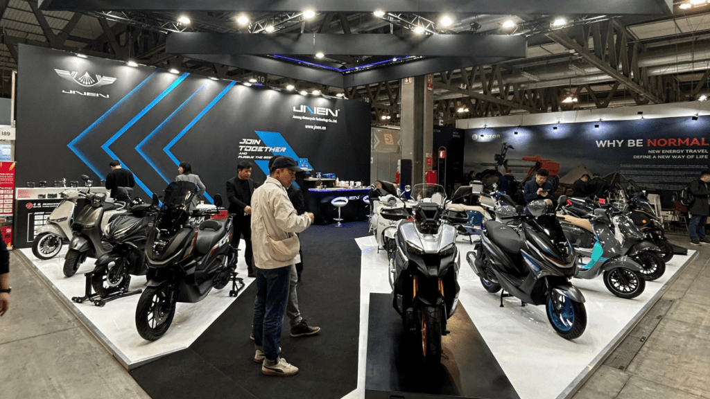 Stand espositivo realizzato da Vitera Group durante EICMA