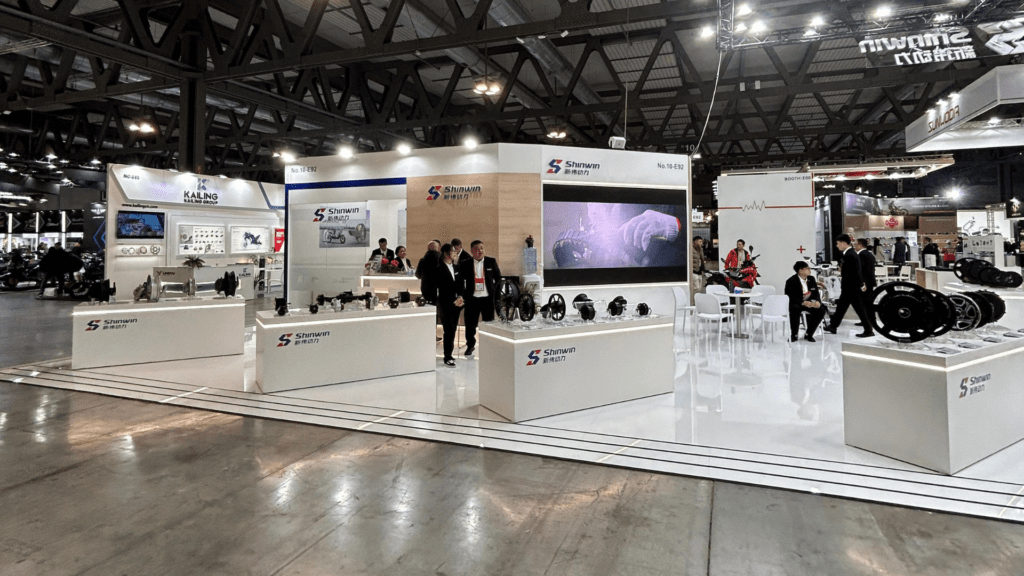 Stand espositivo realizzato da Vitera Group durante EICMA