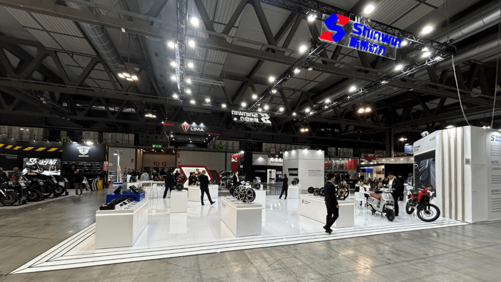 Stand espositivo realizzato da Vitera Group durante EICMA