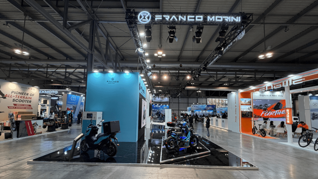 Stand espositivo realizzato da Vitera Group durante EICMA