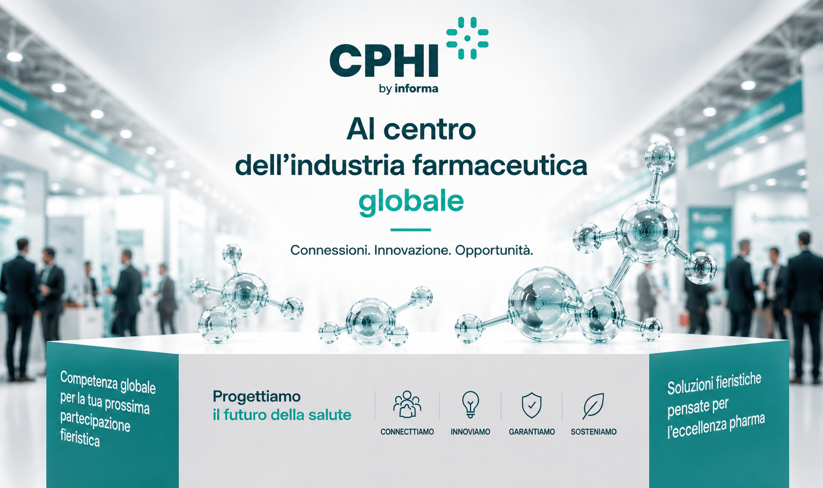 CPHI AL CENTRO DELL'INDUSTRIA FARMACEUTICA