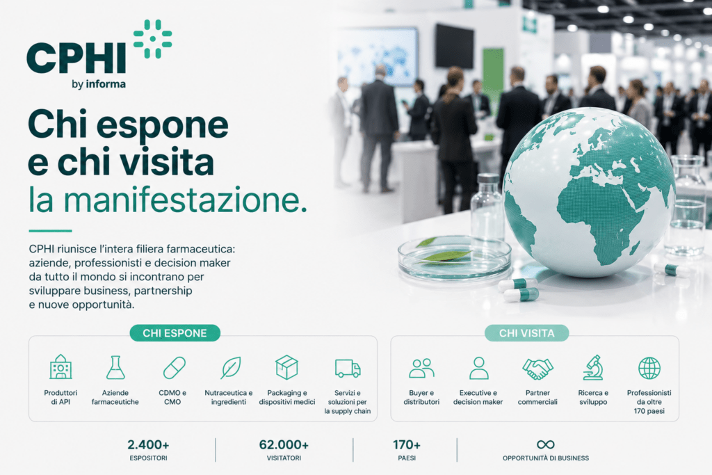 Chi espone e chi visita la manifestazione.
