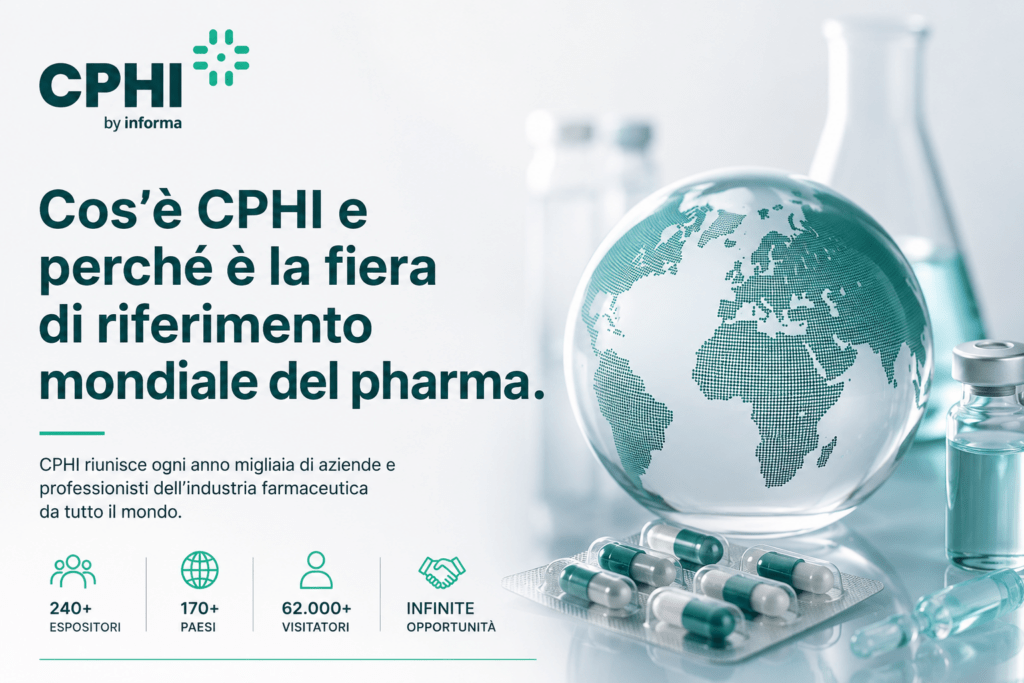 Cos’è CPHI e perché è la fiera di riferimento mondiale del pharma