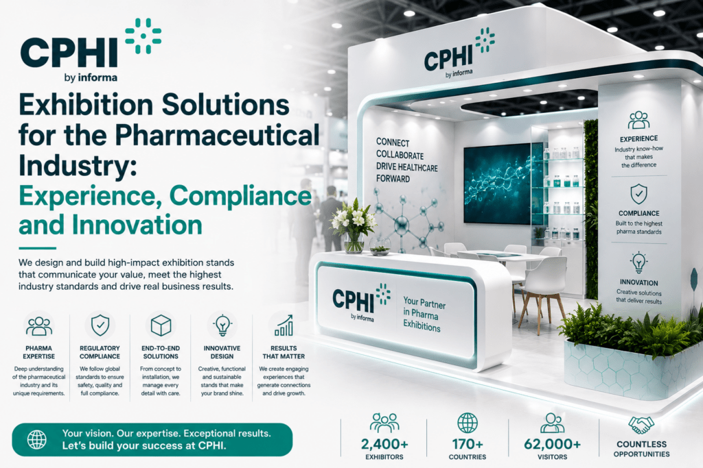Exhibition Solutions for the Pharmaceutical Industry- Experience, Compliance and Innovation(